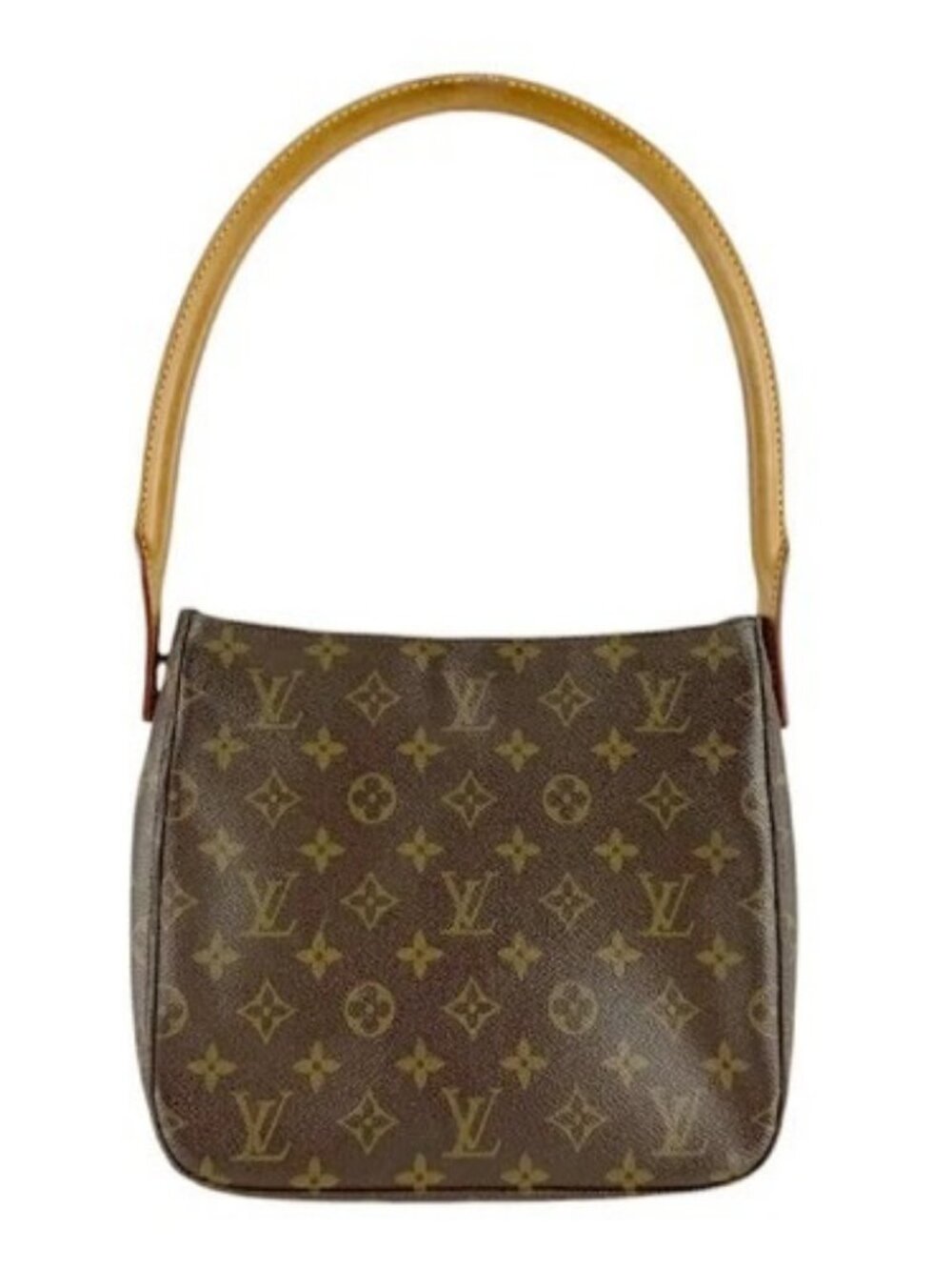 Auth LOUIS VUITTON Monogram Looping MM Shoulder Bag Brown M51146 - z9326
